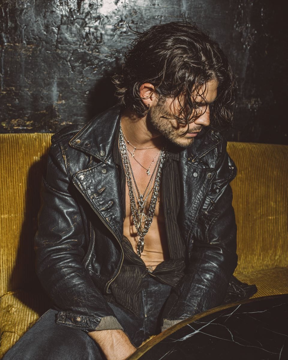 Rockstar Leather Outfit